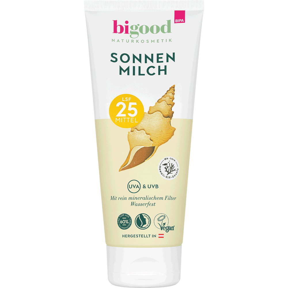 Bild: bi good Sonnenmilch LSF 25 