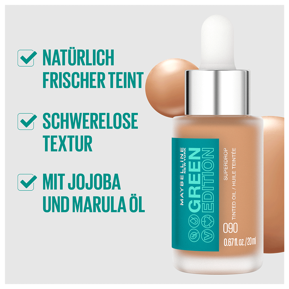 Bild: MAYBELLINE Green Edition Superdrop Tinted Dry Oil 40