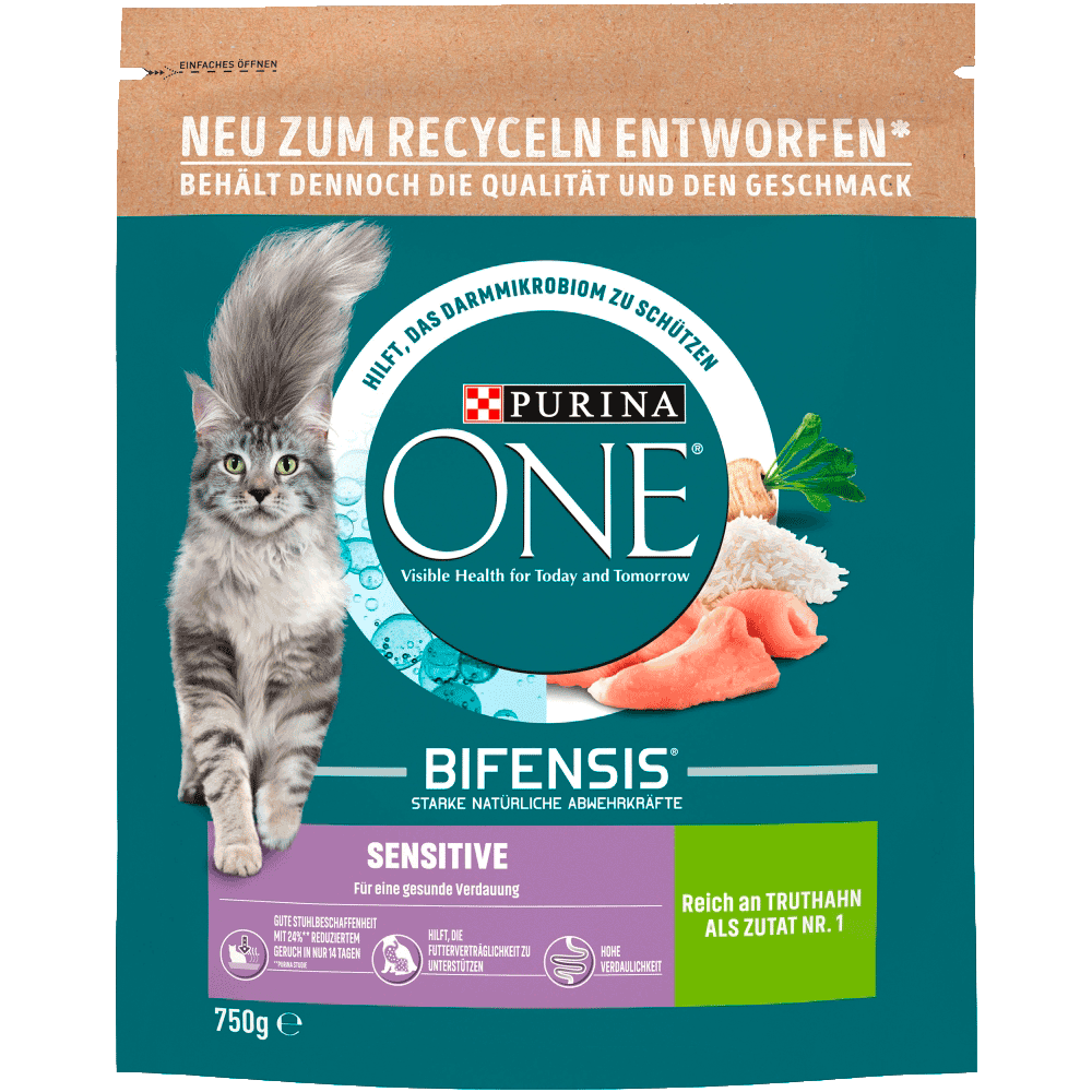 Bild: Purina ONE Sensitiv Truthahn 