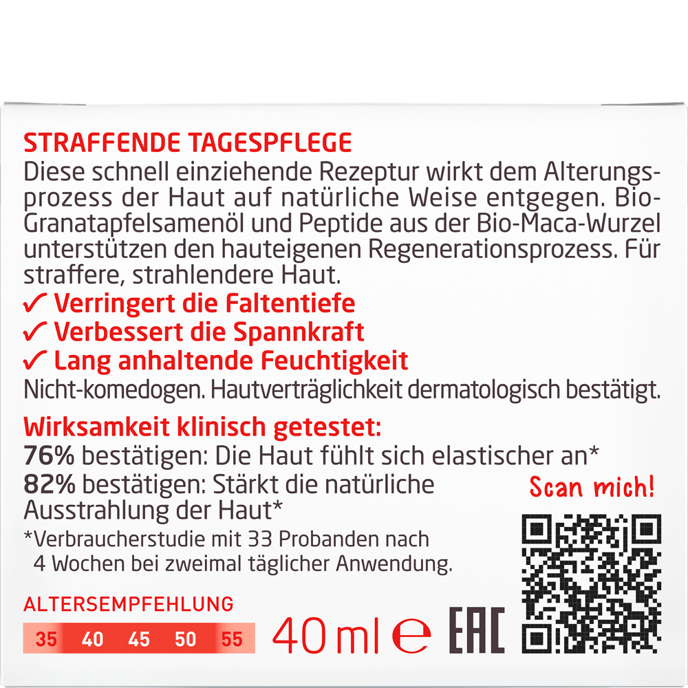 Bild: WELEDA Straffende Tagespflege Granatapfel & Maca- Peptide 