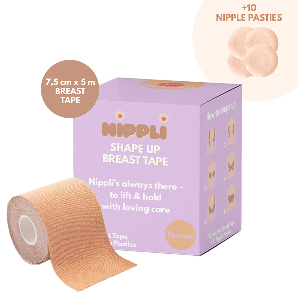 Bild: Nippli Shape Up Breast Tape tanned