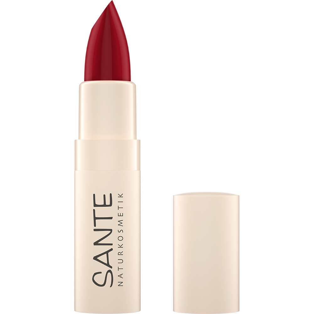 Bild: SANTE Moisture Lipstick Fierce Red