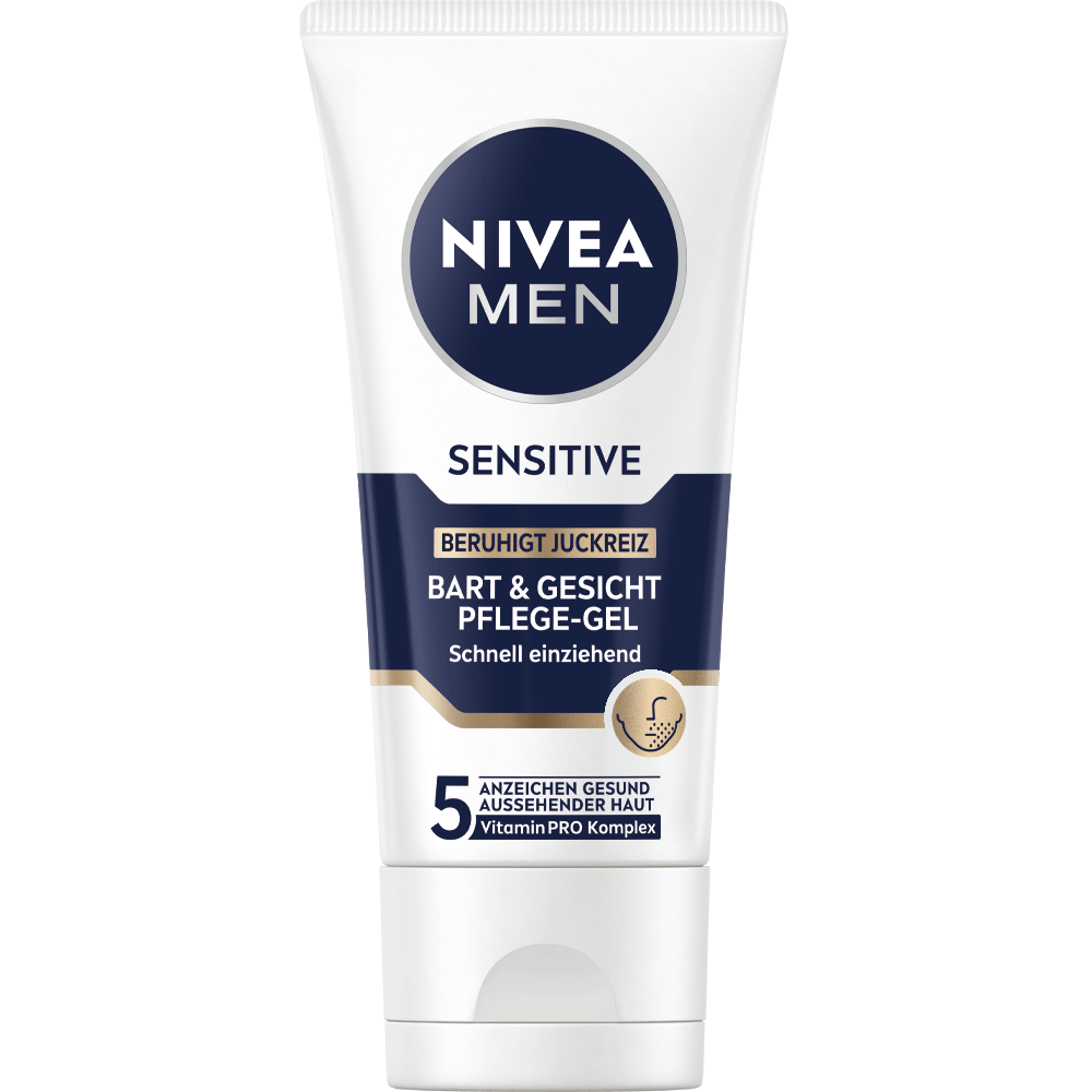 Bild: NIVEA MEN Sensitive Bart & Gesicht Pflege-Gel 