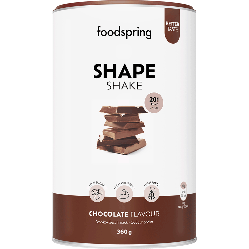 Bild: foodspring Shape Shake Schokolade 