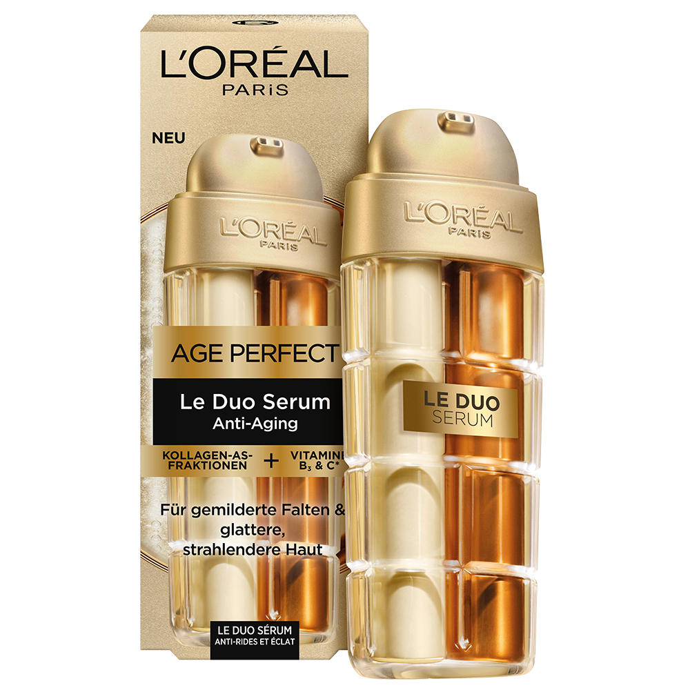 Bild: L'ORÉAL PARIS Age Perfect Le Duo Serum Anti-Aging 