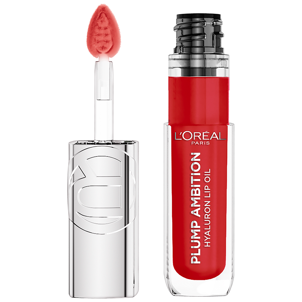 Bild: L'ORÉAL PARIS Plump Ambition Hyaluron Lip Oil Rouge in Love