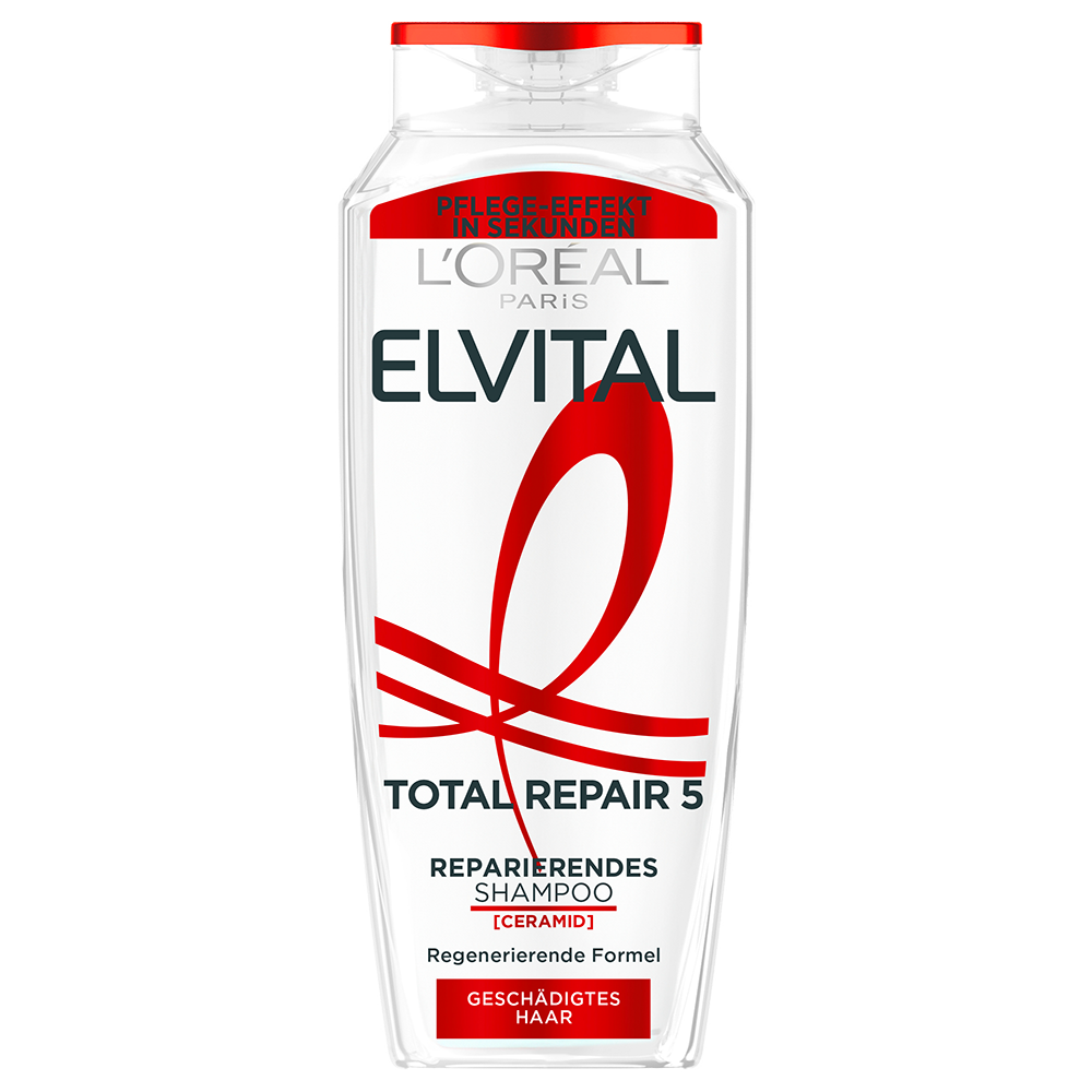 Bild: L'ORÉAL PARIS ELVITAL Total Repair 5 Reparierendes Shampoo 