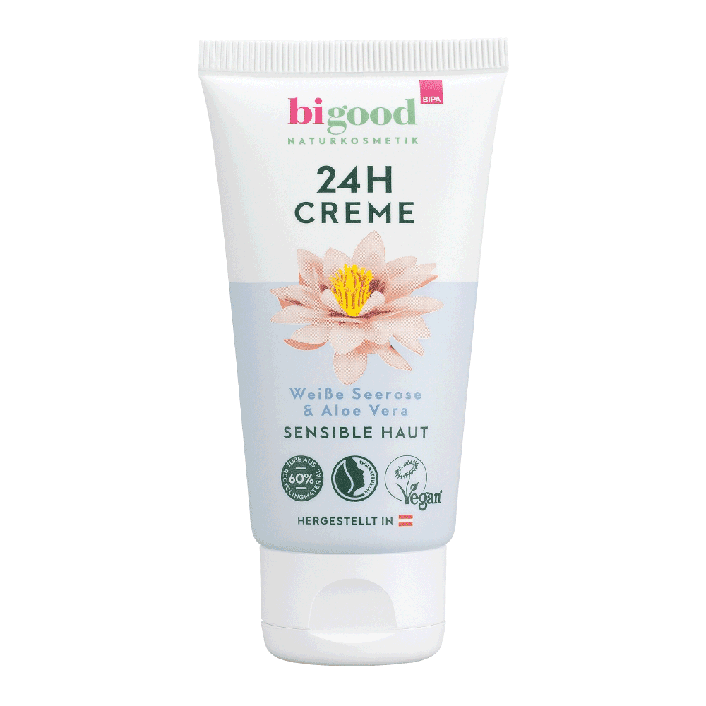 Bild: bi good 24h Creme Weiße Seerose & Aloe Vera 