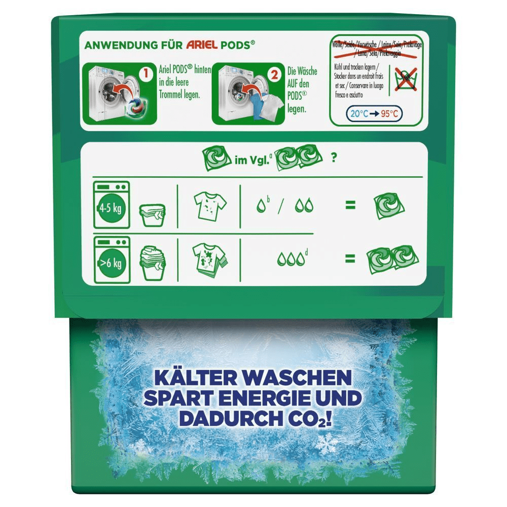 Bild: ARIEL All-in-1 PODS Color+ Flüssigwaschmittel-Kapseln 