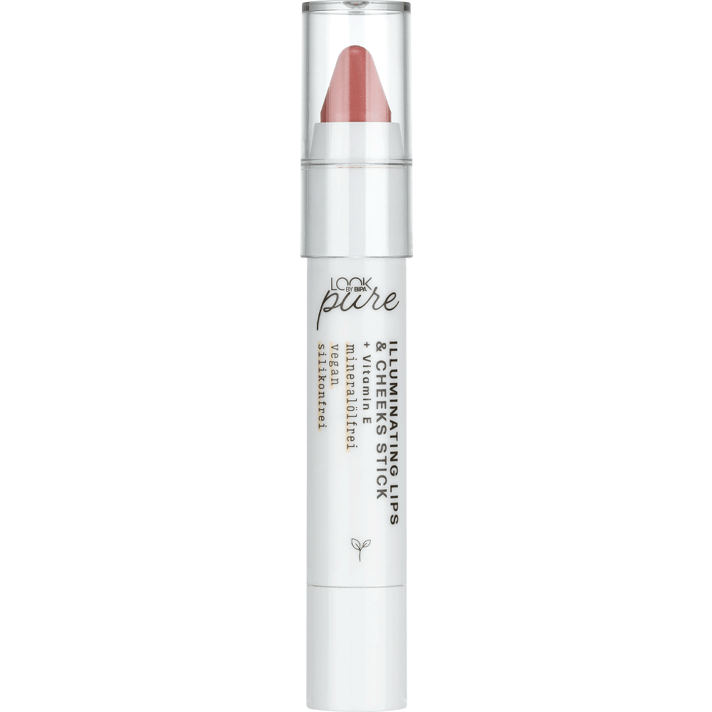 Bild: LOOK BY BIPA pure Illuminating Lips & Cheeks Stick dusky pink