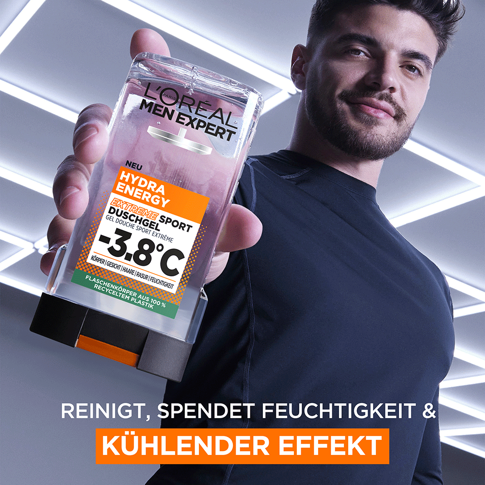 Bild: L'ORÉAL PARIS MEN EXPERT Hydra Energy Extreme Sport Duschgel 