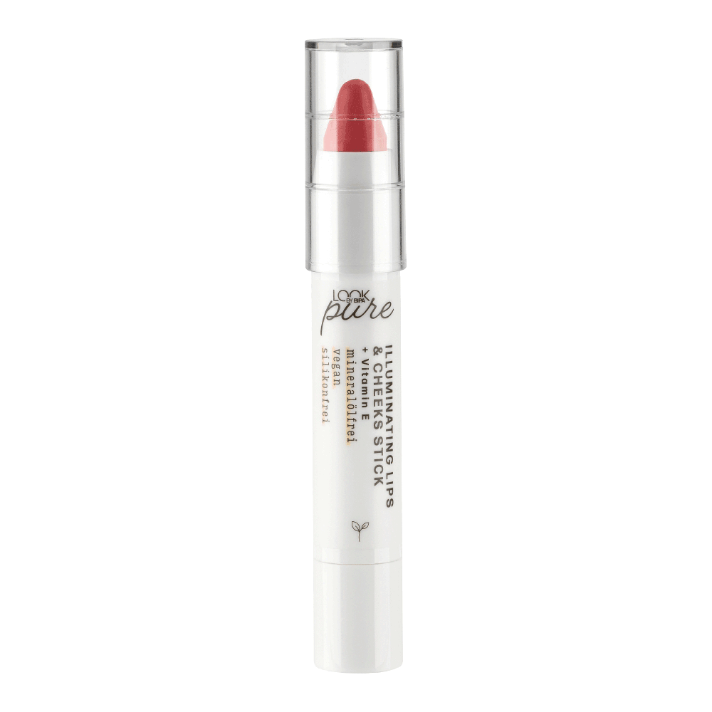 Bild: LOOK BY BIPA pure Illuminating Lips & Cheeks Stick Illuminating Chubby