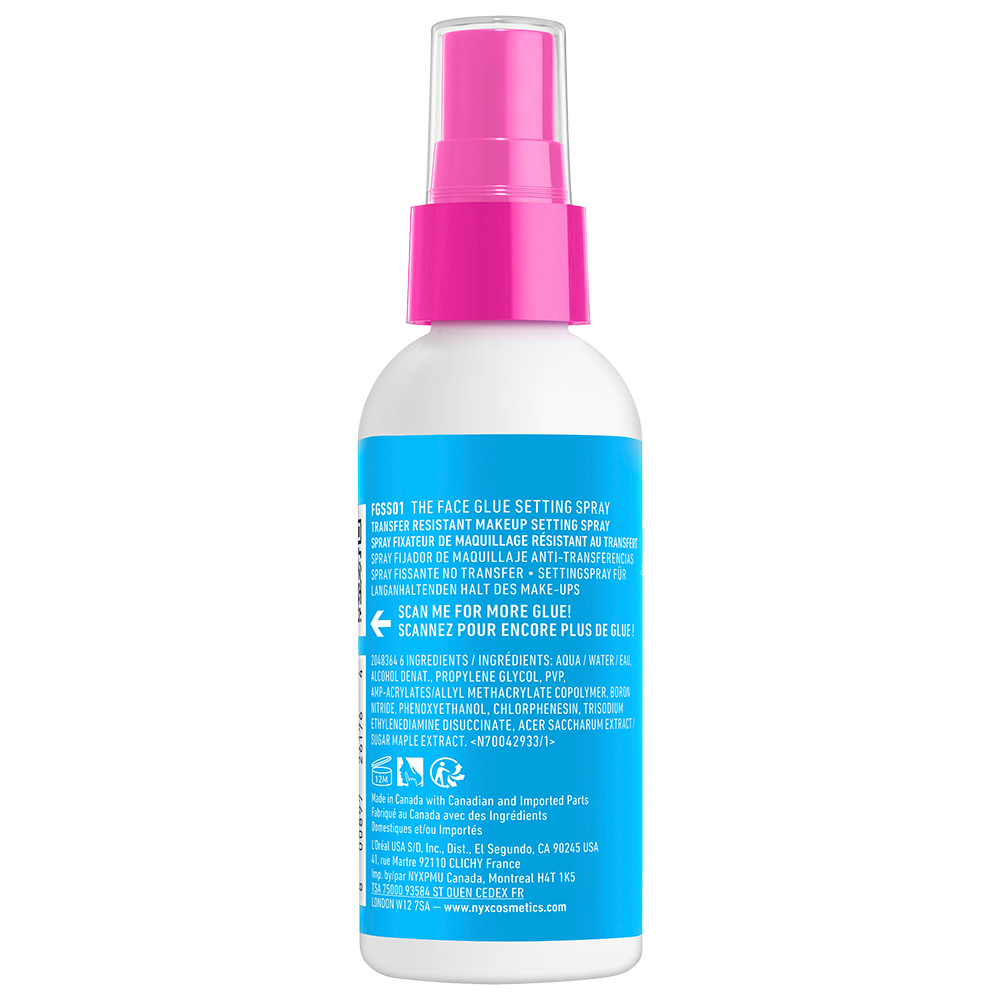 Bild: NYX Professional Make-up The Face Glue Extreme Hold Makeup Setting Spray 