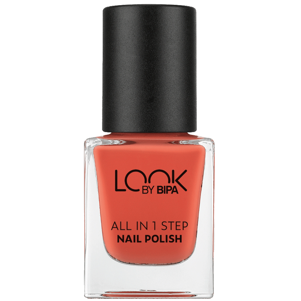 Bild: LOOK BY BIPA All in 1 Step Nagellack brick red