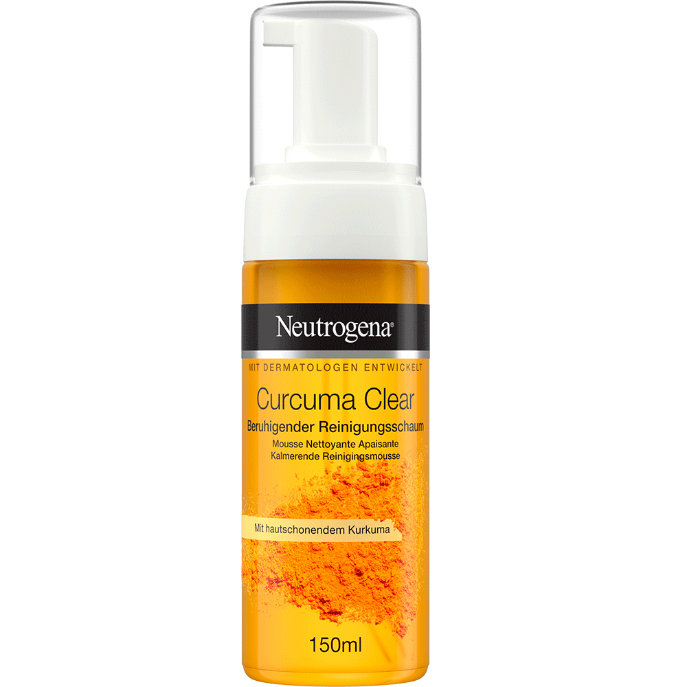 Bild: Neutrogena Curcuma Clear beruhigender Reinigungsschaum 