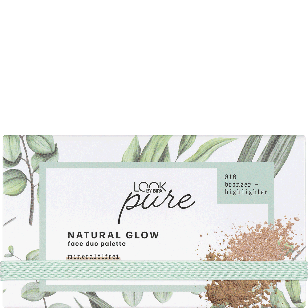 Bild: LOOK BY BIPA pure Natural Glow Face Duo Palette 010