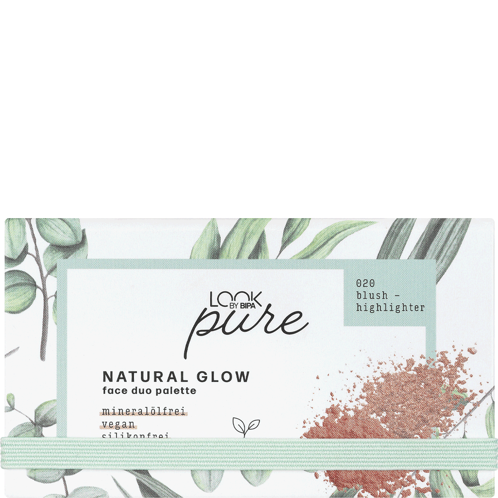 Bild: LOOK BY BIPA pure Natural Glow Face Duo Palette 020