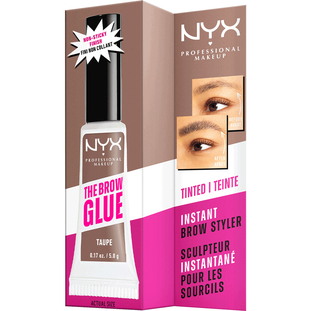 Bild: NYX Professional Make-up The Brow Glue Instant Brow Styler taupe