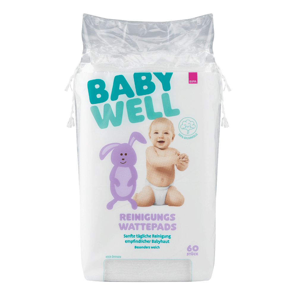 Bild: BABYWELL Reinigungswattepads 