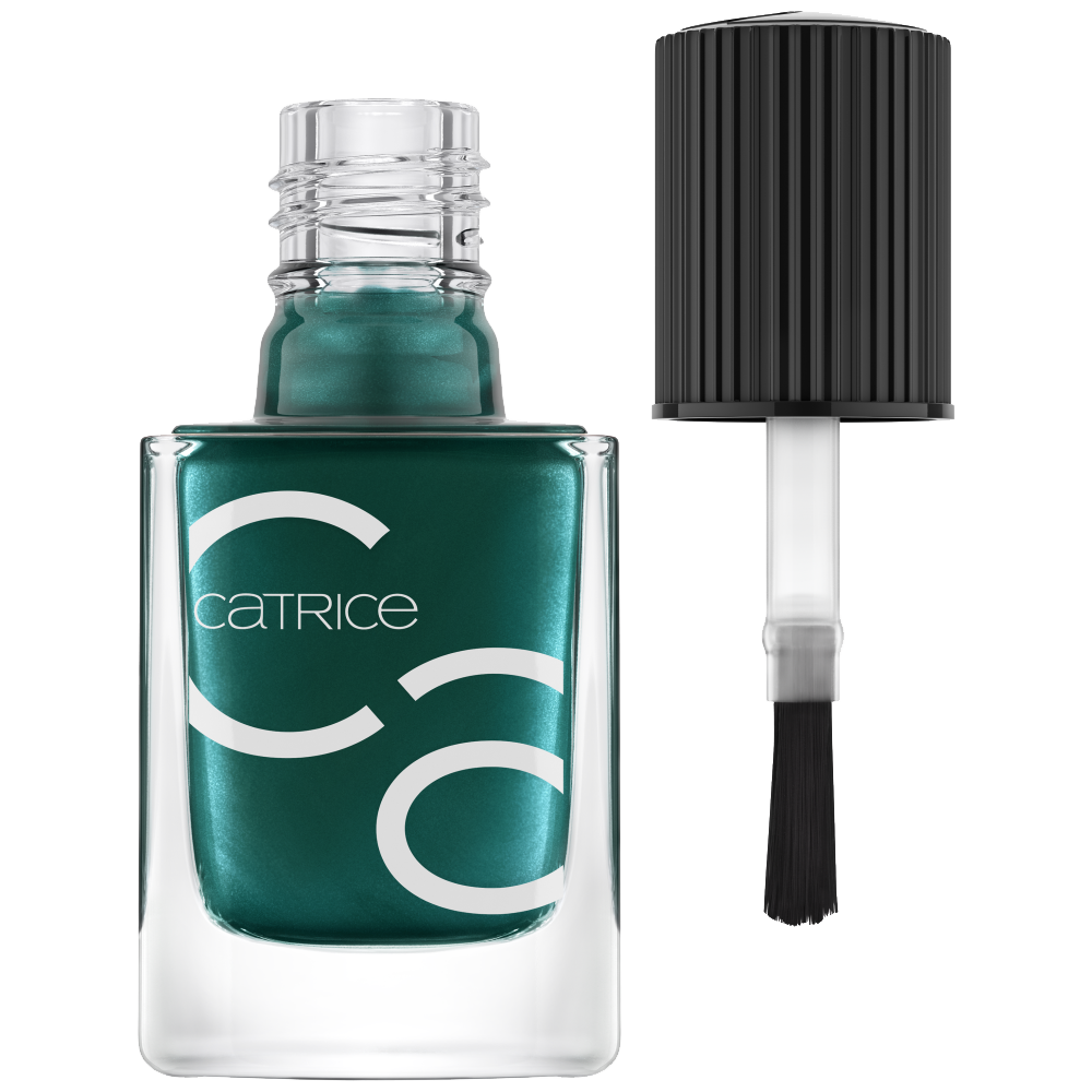 Bild: Catrice ICONAILS Gel Lacquer Nagellack deely in green