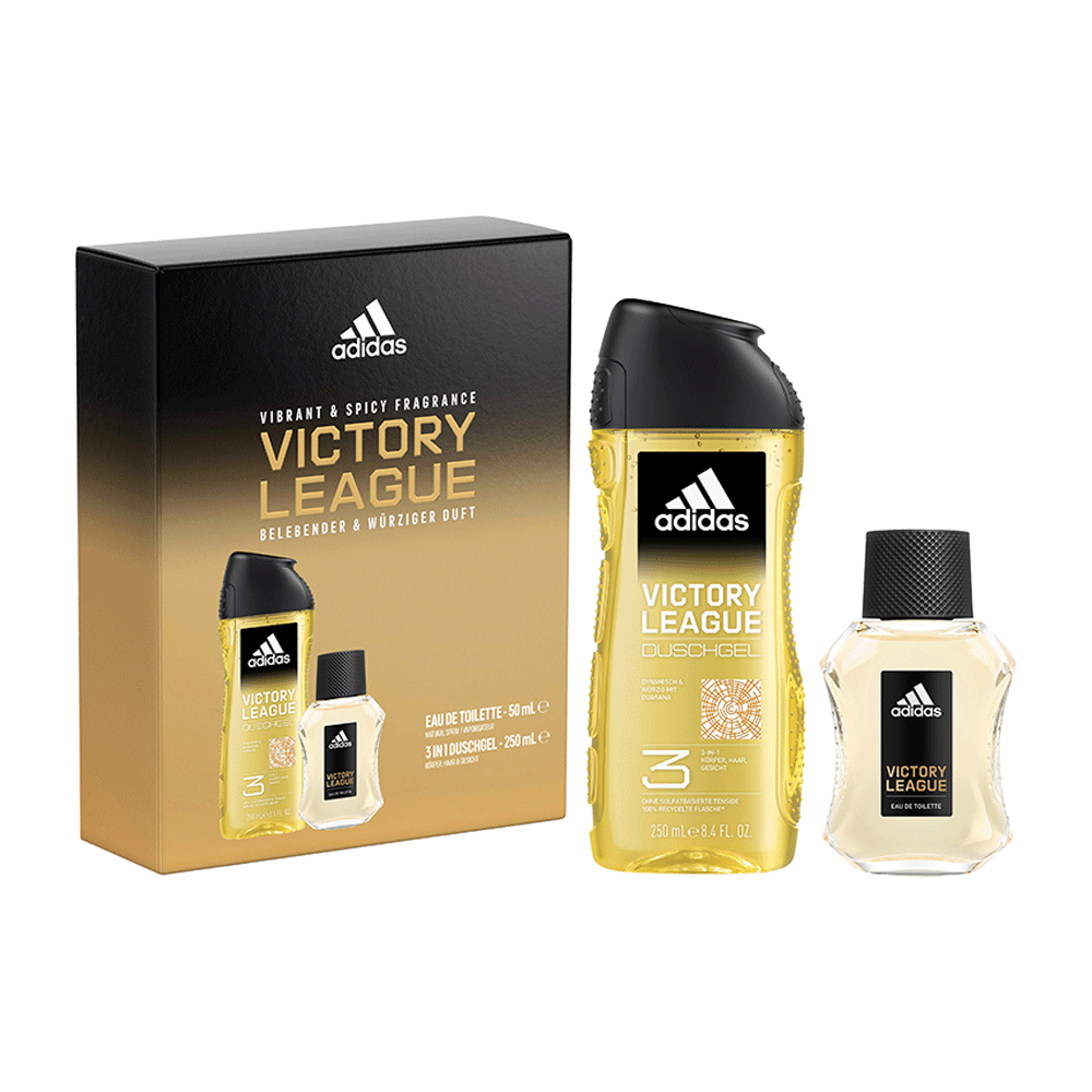 Bild: adidas Victory League Geschenkset Eau de Toilette 50 ml + Duschgel 250 ml 