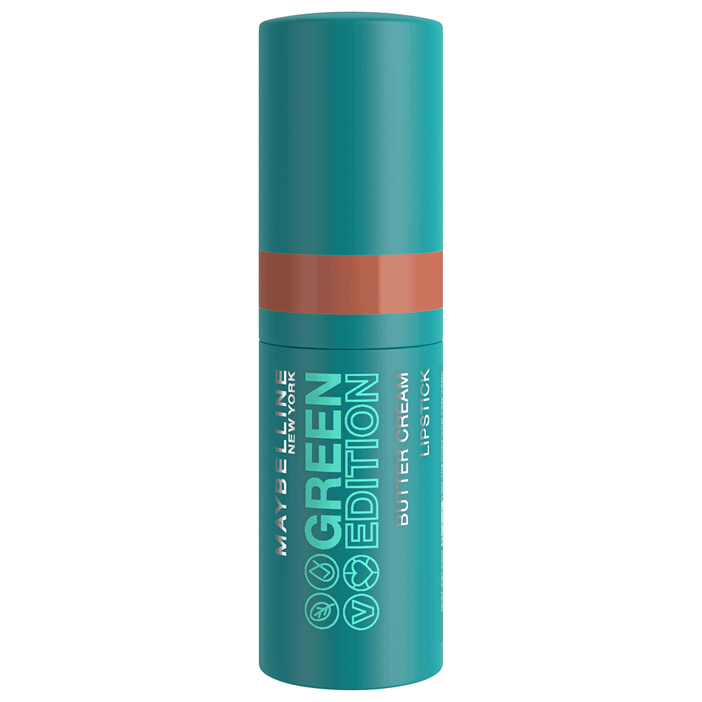 Bild: MAYBELLINE Green Edition Buttercream Lippenstift Sandy