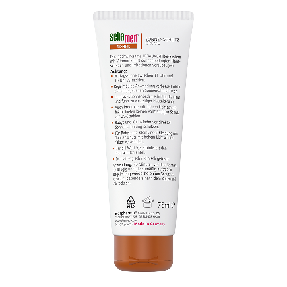 Bild: sebamed Sonnenschutz Creme LSF 30 