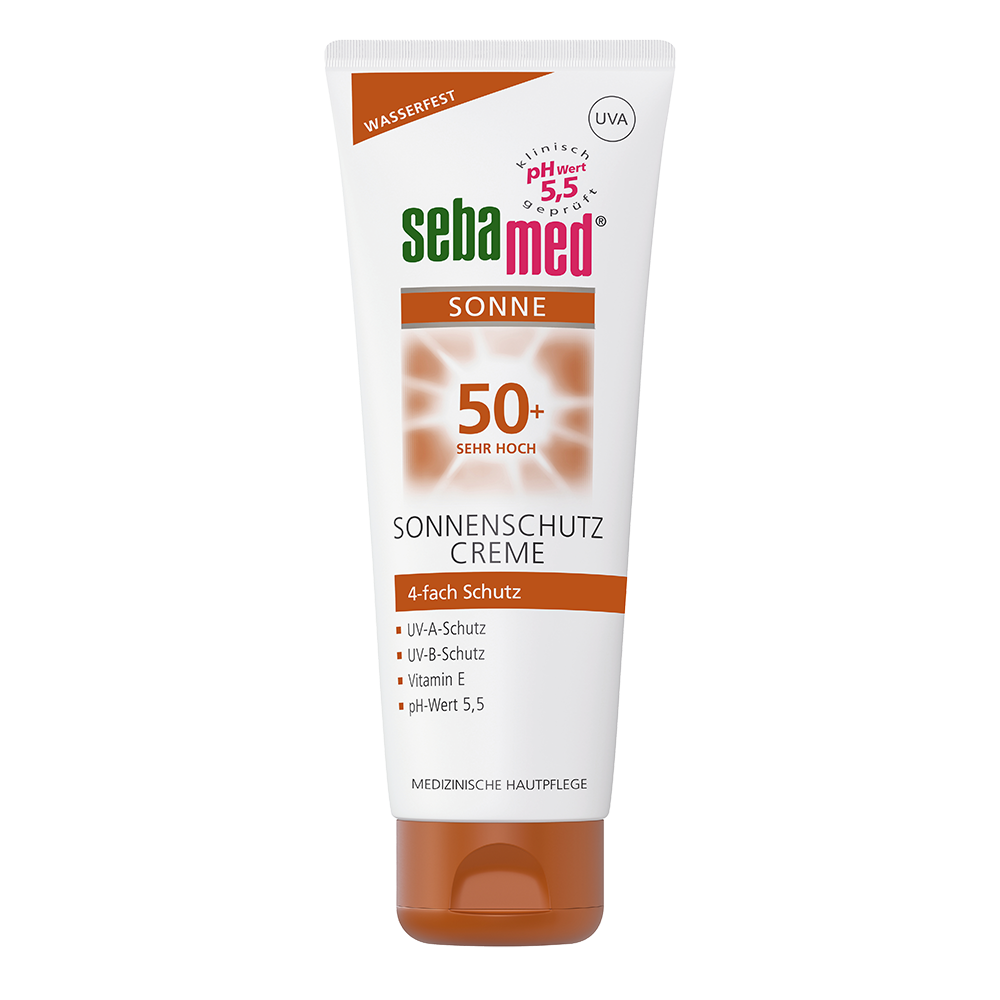 Bild: sebamed Sonnenschutz Creme LSF 50+ 