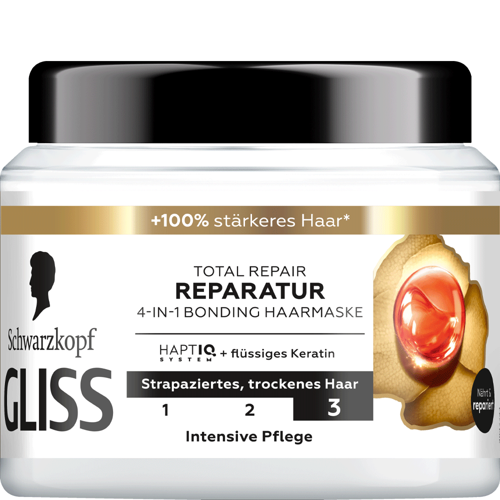 Bild: Schwarzkopf GLISS Total Repair 4in1 Bonding Haarmaske 