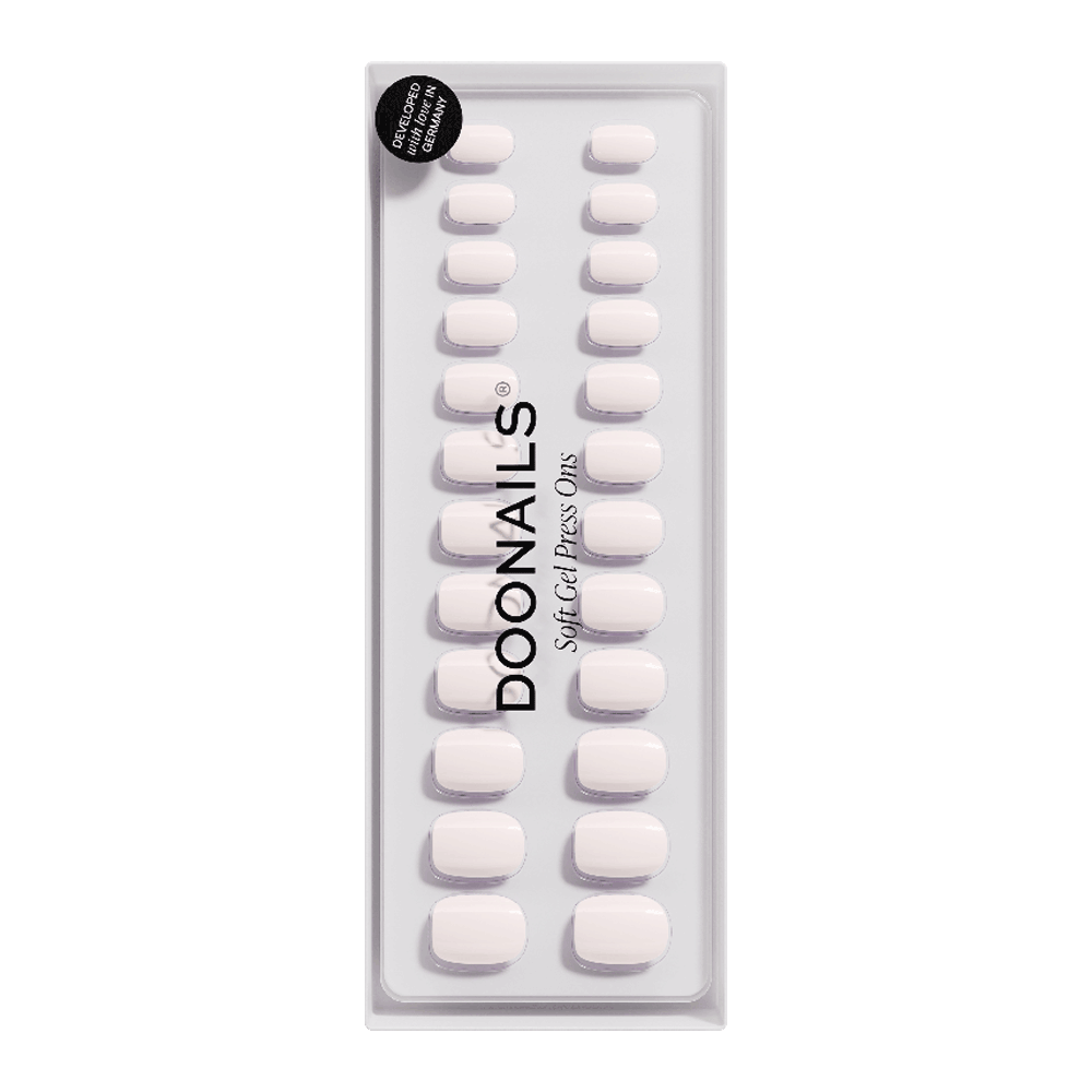 Bild: DOONAILS Soft Gel Press Ons Short Square Pillow Talk