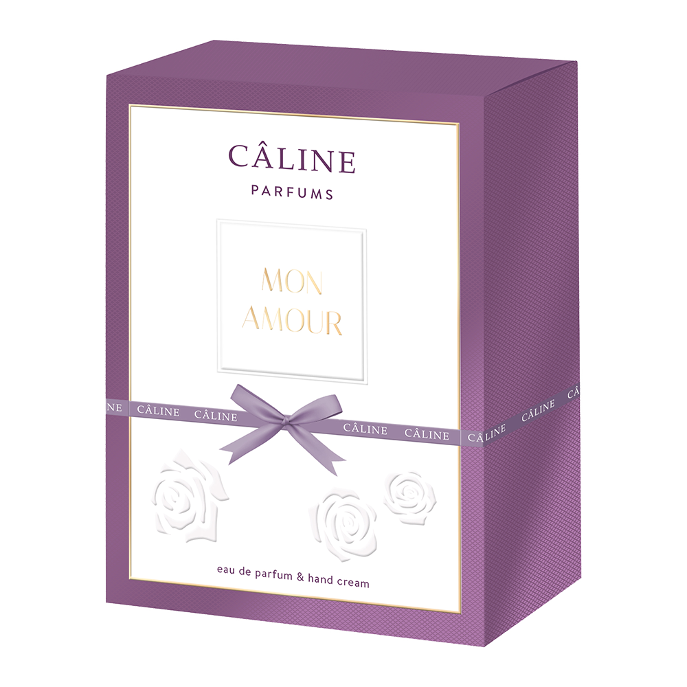 Bild: Caline Parfums Mon Amour Geschenkset Eau de Parfum 60 ml + Handcreme 50 ml 