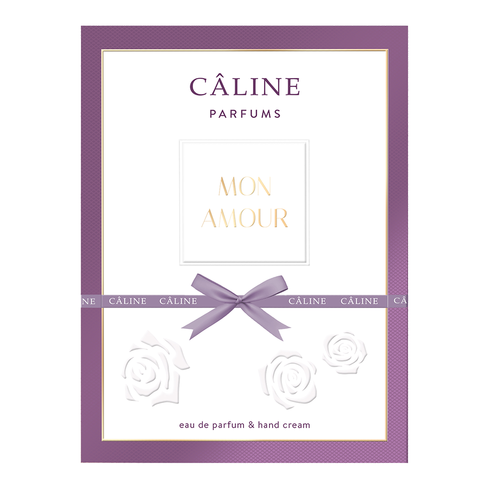 Bild: Caline Parfums Mon Amour Geschenkset Eau de Parfum 60 ml + Handcreme 50 ml 