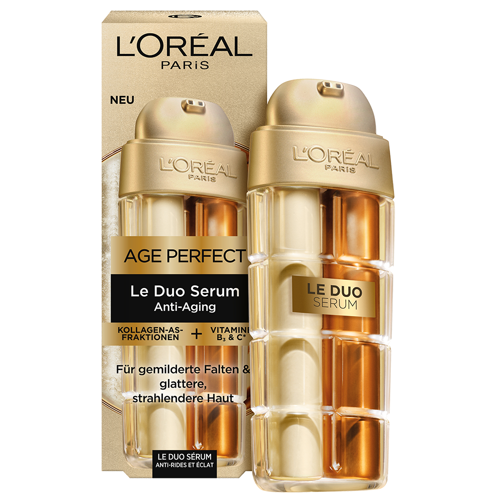 Bild: L'ORÉAL PARIS Age Perfect Le Duo Serum Anti-Aging 