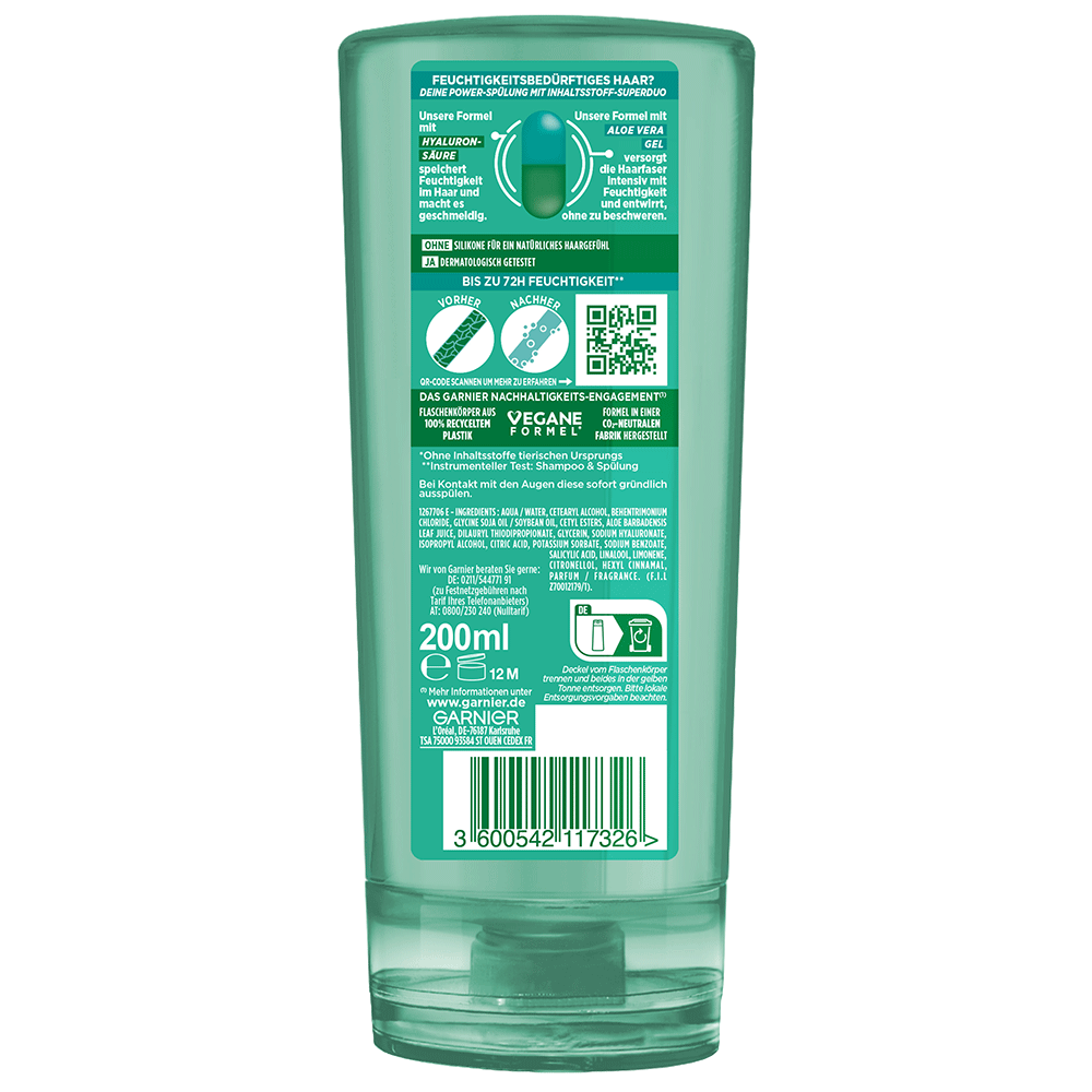 Bild: GARNIER FRUCTIS Aloe Hydra Bomb Feuchtigkeits-Spülung 