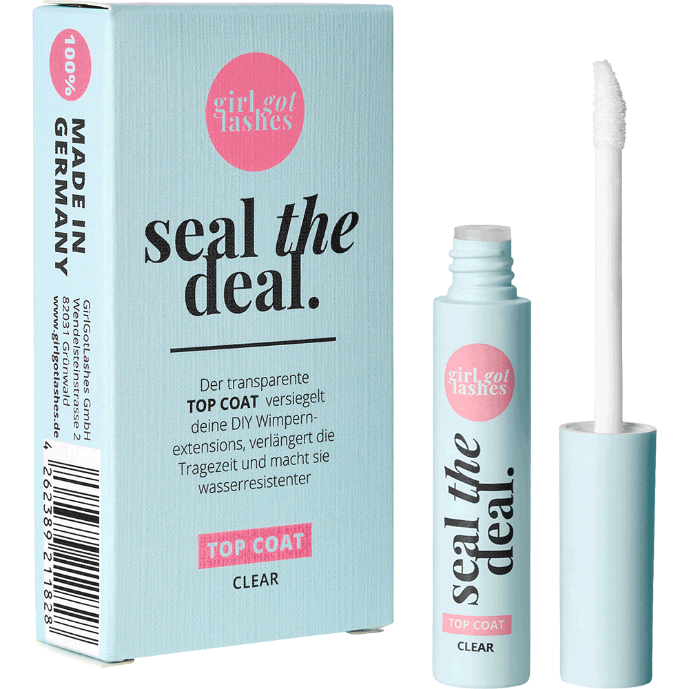 Bild: GirlGotLashes Seal The Deal Lash Top Coat 