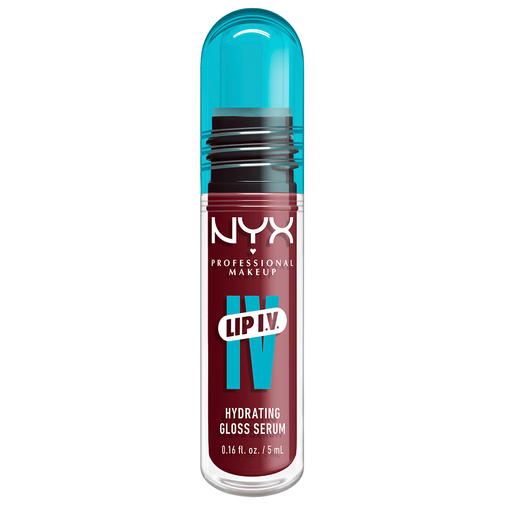 Bild: NYX Professional Make-up Lip IV Gloss Serum feuchtigkeitsspendender Lipgloss Drippin" in Rose