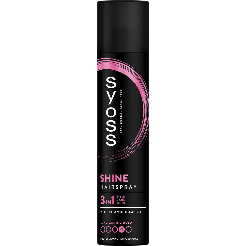 Bild: syoss Haarspray Shine 