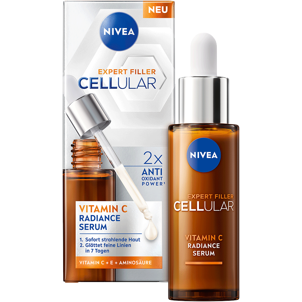 Bild: NIVEA Expert Filler Cellular Vitamin C Radiance Serum 