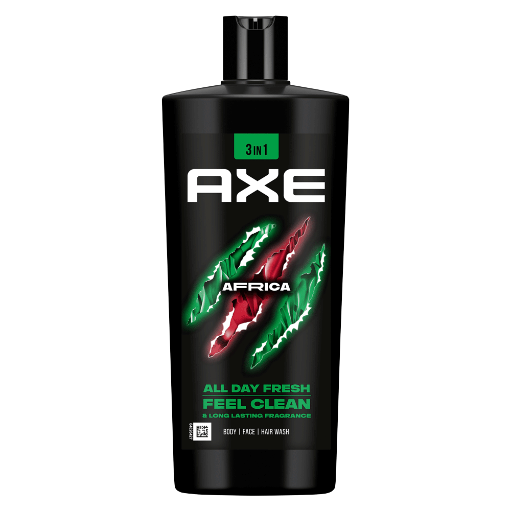 Bild: AXE Duschgel Africa 