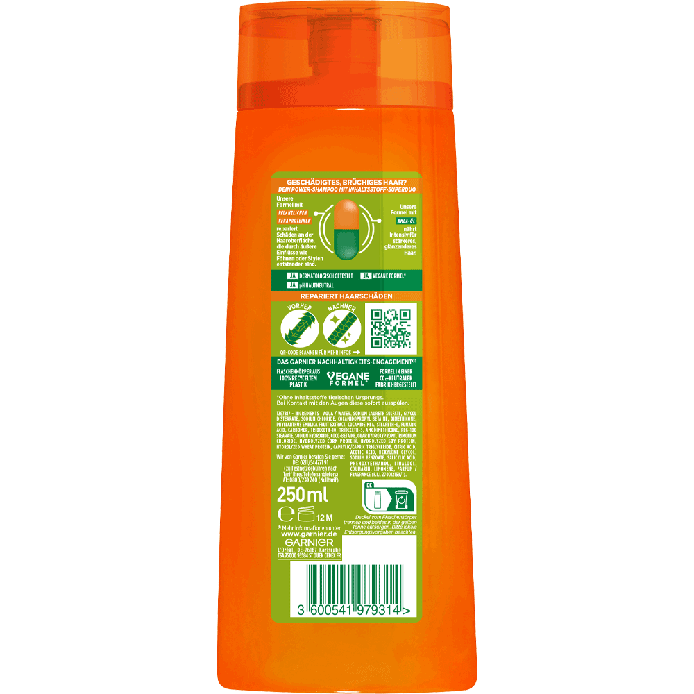 Bild: GARNIER FRUCTIS Shampoo Schadenlöscher 