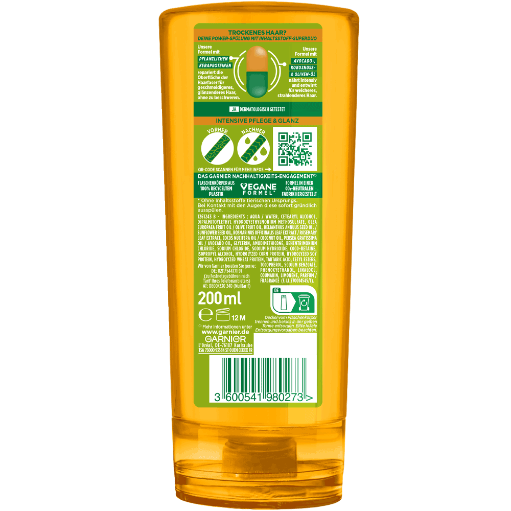 Bild: GARNIER FRUCTIS Oil Repair 3 Spülung 