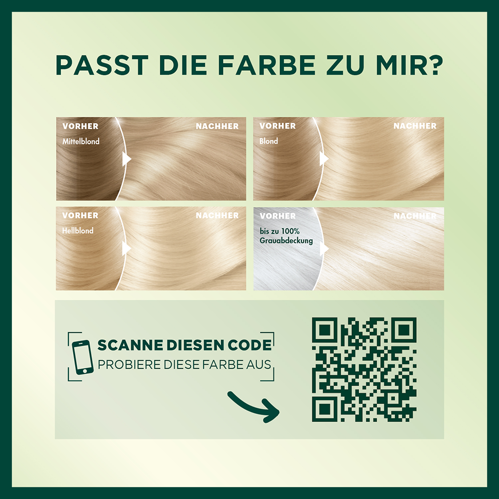 Bild: GARNIER Nutrisse Creme Coloration Extra kühles Hellblond