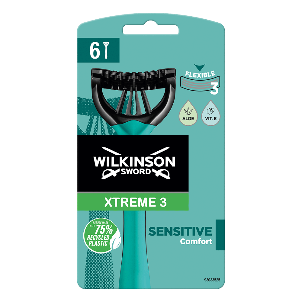 Bild: Wilkinson Xtreme3 Sensitive Comfort Einwegrasierer 