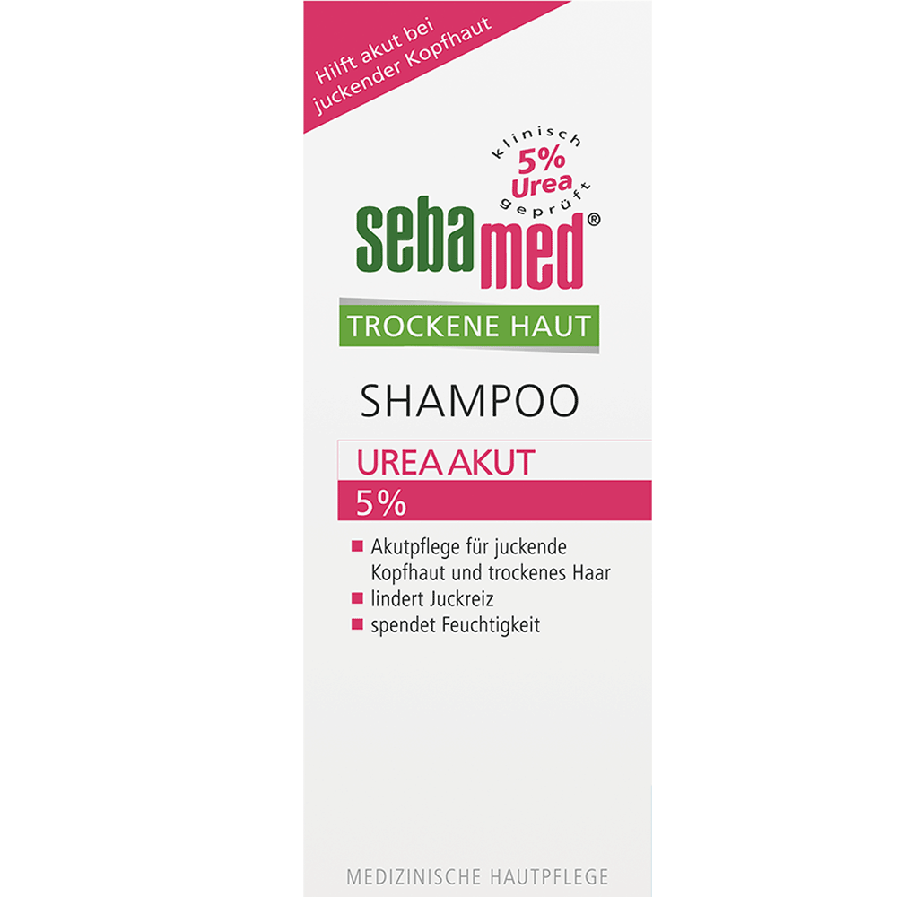 Bild: sebamed Trockene Haut Shampoo Urea Akut 5% 