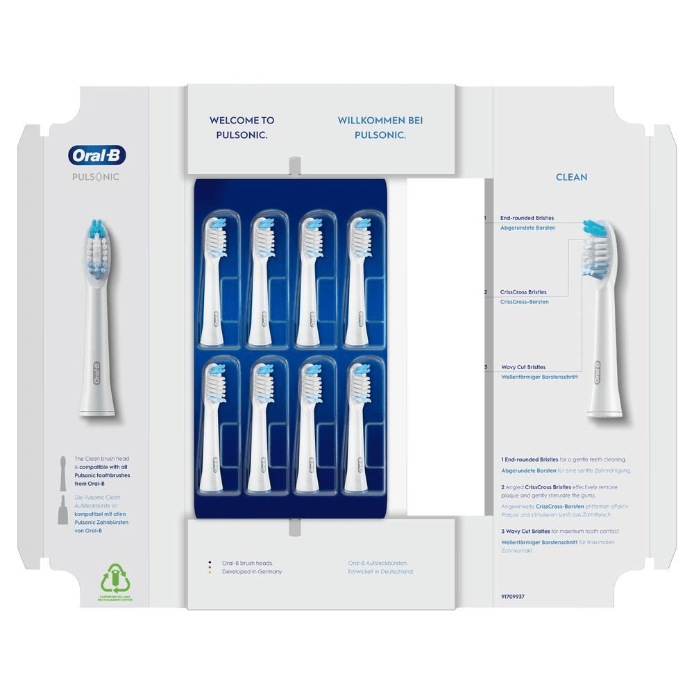 Bild: Oral-B Pulsonic Clean Aufsteckbürsten 