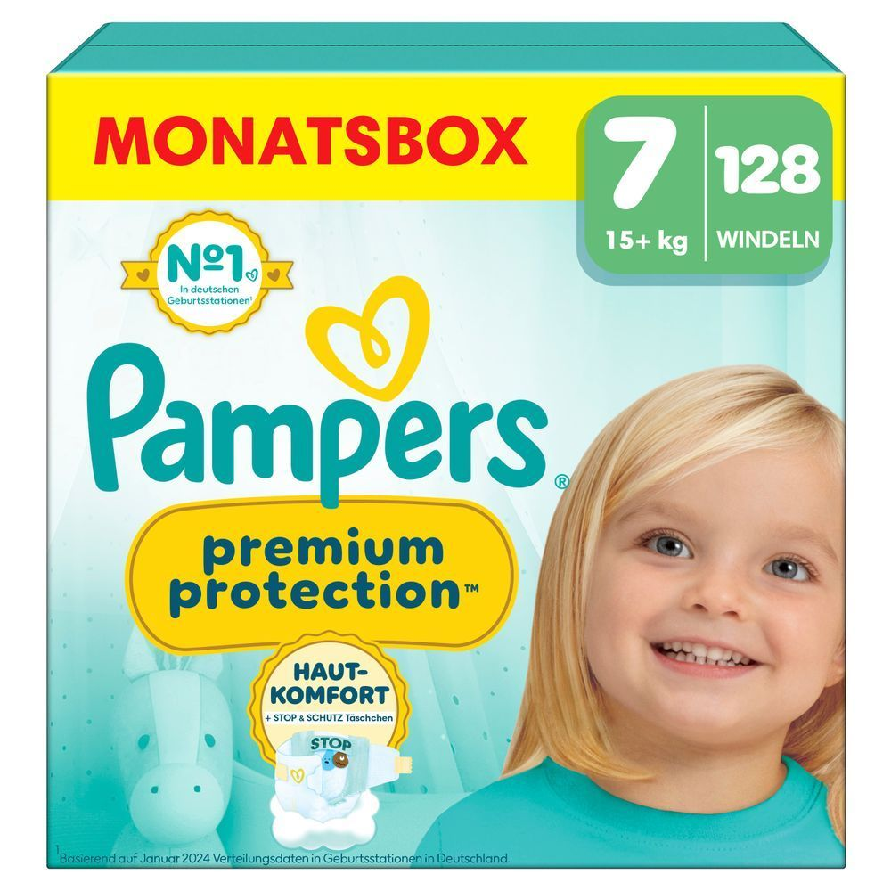 Bild: Pampers Premium Protection Größe 7 