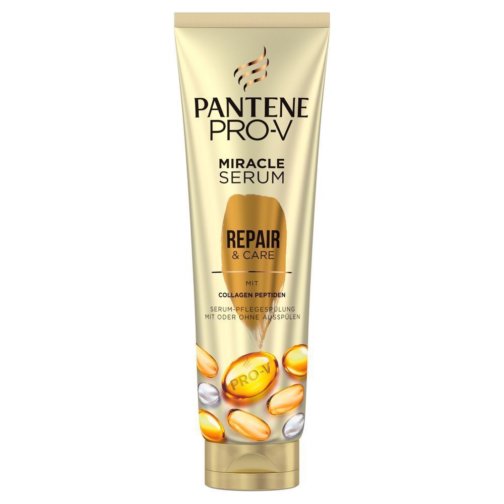 Bild: PANTENE PRO-V PPro-V x Moschino Repair & Care Miracle Serum Pflegespülung & Intensivkur 