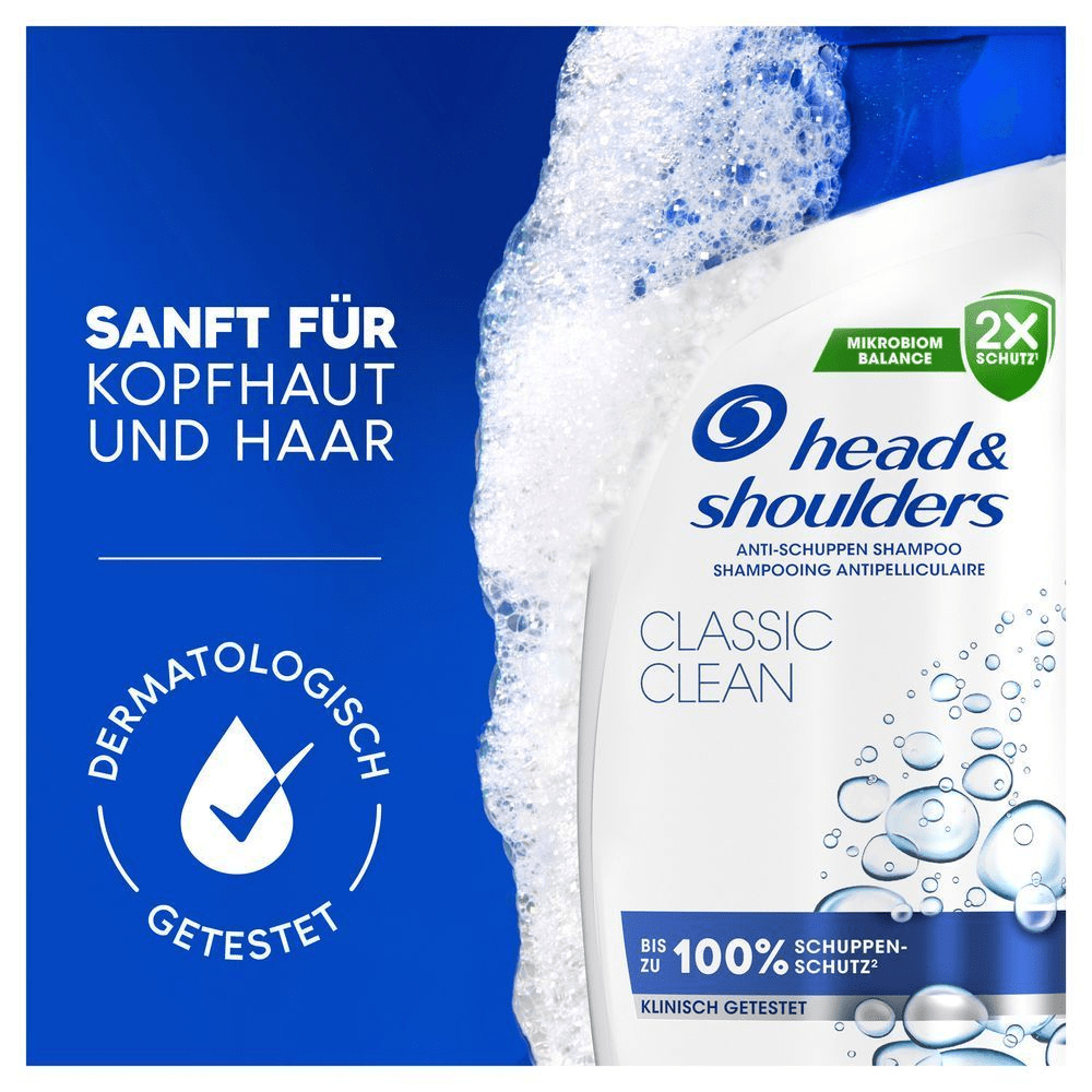 Bild: head & shoulders Classic Clean Anti-Schuppen-Shampoo 