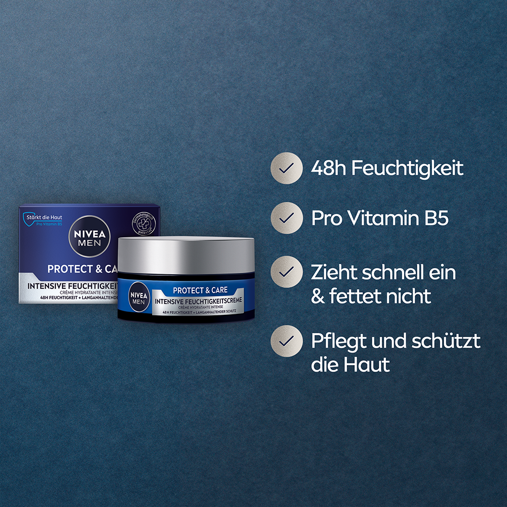 Bild: NIVEA MEN Protect & Care Intensive Feuchtigkeitscreme 