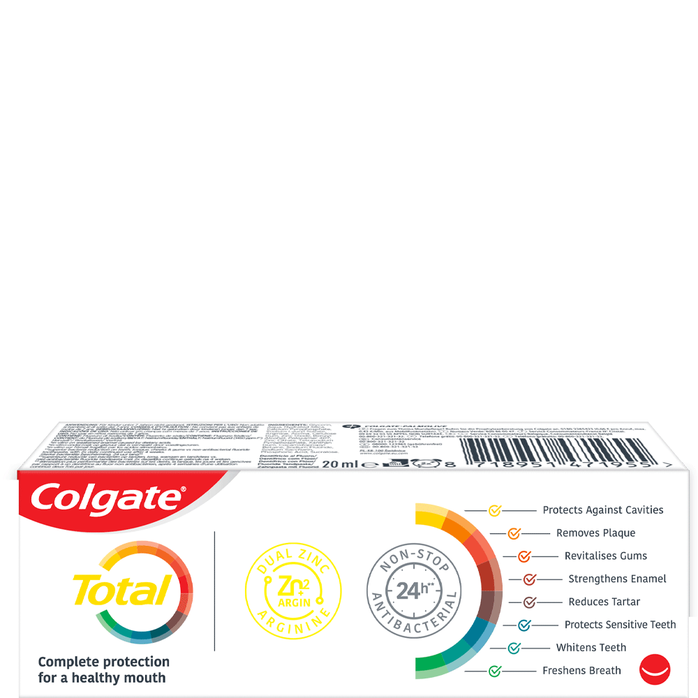 Bild: Colgate Total Zahncreme Mini 